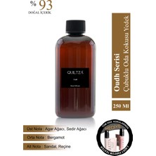 Quiltza Home Oudh Bergamot Serisi Çubuklu Oda Kokusu 250 ml Refil / Yedek