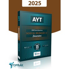 Toprak Yayıncılık 2025 Model AYT Sosyal Bilimler-2 15'li Deneme