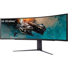 49 Lg 49GR85DC-B Va 1ms 240HZ 2xhdmı 1xdp Dual Qhd 5120X1440 Freesync Curved Vesa Sıyah Gamıng