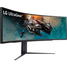 49 Lg 49GR85DC-B Va 1ms 240HZ 2xhdmı 1xdp Dual Qhd 5120X1440 Freesync Curved Vesa Sıyah Gamıng