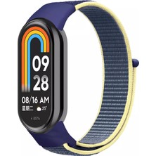 Dexmon Xiaomi Mi Band 8 Mi Band 9 Uyumlu Hasır Örgü Kordon Kayış Bileklik