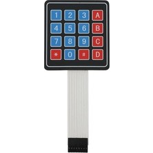 Sakaridan 4 x 4 Matrix Membran Keypad 16 Buton Tuş Takımı Keyboard Klavye Alarm Şifre Kilit