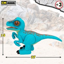 Toyaş Raptor Junior Dinozor Sesli Hareketli Dinozor Figür Oyuncak Hediyelik Figür Oyuncaklar