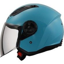 Ls2 Airflow 2 Parlak Turkuaz Yarım Kask