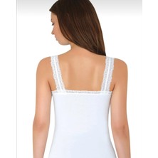 5002 Lıkrallıkadın Dantel Atlet 6ılıı Adet