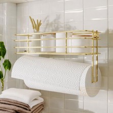 Oggi Design Gold Mutfak Banyo Rafı