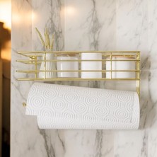 Oggi Design Gold Mutfak Banyo Rafı