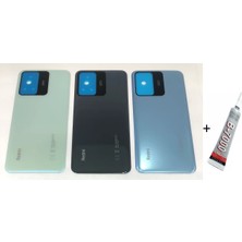 SDT Redmi Note 12S Arka Batarya Pil Kapağı Siyah (B7000 15 ml Yapıştırıcı)