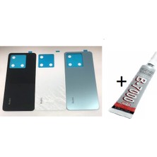 SDT Redmi Note 13 Pro 5g Arka Batarya Pil Kapağı Siyah (B7000 15 ml Yapıştırıcı)