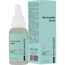 Dermaqualis Niacinamide Siyah Nokta ve Akne Karşıtı Cilt Bakım Serumu 30 ml