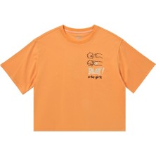 Genç Kız Bisiklet Yaka T-Shirt