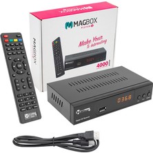 Magbox Byrdrp Magbox Pluton S Yeni̇ Model Kasali Full Hd Uydu Alicisi Tkgsli̇ (Scart+Hd) HDMI Kablo Dahi̇l (4549) Byrnew