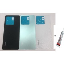 SDT Redmi Note 13 5g Arka Batarya Pil Kapağı Siyah (B7000 15 ml Yapıştırıcı)