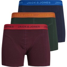 ShopINN Jacjett Trunks 3 Pack Erkek Yeşil 3'lü Boxer - 12211158