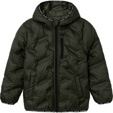 Name It Nkmmason Jacket Çocuk Günlük Mont 13231324-ROSIN Haki