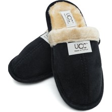 New One Mall Newonemall Unisex Içi Kürklü Ev Terliği Peluş Yıkanabilir Yünlü Terlik Misafir Çeyiz Bohça