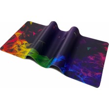 Razer 4 Oyuncu Mouse Pad 90X40 cm Kaymaz Dikişli