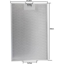 Hgnm E-Trading 81484013 Davlumbaz Aspiratör Filtresi, 340X273MM, Teka, Dh2-60 Inox, DH2-60INOX