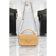 Levidor Özel Renk El ve Kol Çantası Olarak Tasarlanmış Suni Deri Bayan Omuz Çantası LEVDR.7363930234KHV