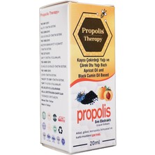 Propolis Therapy Kayısı Çekirdeği Yağı ve Çörek Otu Yağı Bazlı Propolis Ekstraktı 20ml