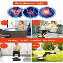 Medlay Vibrolegs Eliptik Kondisyon Bisikleti - Egzersiz Aleti - Esnek Tasarım - Ayak Masaj Aleti