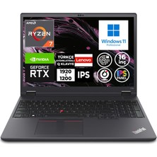 Lenovo Thinkpad P16V G1 Ryzen 7 7840HS 48GB 4tb SSD 4 GB Rtx A500 16" Wuxga W11P 21FE0003TX 011