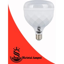 ŞANLED 80W Kristal Tasarruflu E27 Beyaz Işık Torch LED Ampul