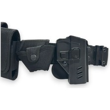 Aksoy Tactical Örgü Palaska Jöak Polis Çok Fonksiyonlu Taktik Eğitim Kemeri