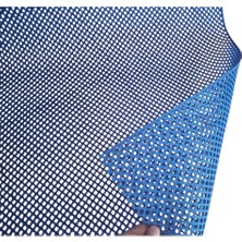 ÜN.K Mavi Islak Zemin Matı Kaydırmaz Pvc Paspas Banyo Kaymaz Yer Matı S Mat Petek Mat