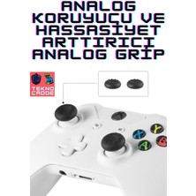 Beboncool Xbox One/x/s/series X/series S 6in1 Joystick Tetik Uzantısı Analog Koruyucu Analog Yükseltici