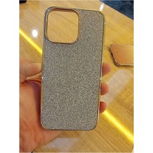 Lucek Cases iPhone 15 Pro Max Taşlı Kapak Içi Karbon Hologramlı Darbe Korumalı Kılıf