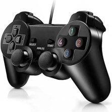 YGT Kablolu Ps3 Dualshock Analog Oyun Kolu Gamepad Joystick Bilgisayar Pc USB Uyumlu