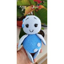 Hobby City Mavi Renkli Tosbik Kaplumbağa, Tosbağa Amigurumi Örgü