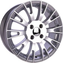 BK-757 6*15 4*98 ET35 58.1 Sılver Machıned Xl