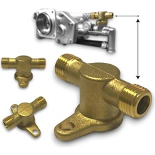 GDK Tf 900 Sarı Dirsek Çift Pasolu