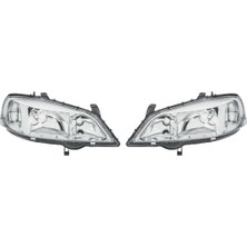 Opel Astra G Sağ (Yolcu) Ve Sol (Şoför) Far 98/04 Beyaz 1216156-1216157