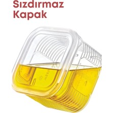 Codemfire 14 Parça 7'li 3,5lt 6X350ML 1X3500ML Saklama Kabı Sızdırmaz, Mikrodalga, Derin Dondurucu, Baharatlık