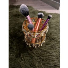 Şık Kaşıklık -Makyaj Fırçalık-Organizer- 30 cm Yuvarlak