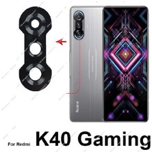 Xiaomi K40 Gaming Arka Kamera Camı Lens Yapışkanlı