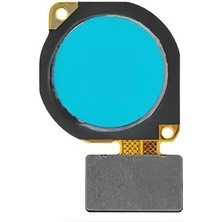 Tkgz - P Smart 2020 Parmak Izi Okuyucu Flex Mavi