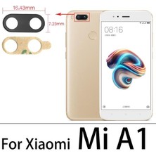 Xiaomi Mi A1 Arka Kamera Camı Lens Yapışkanlı