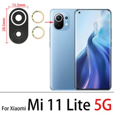Xiaomi Mi 11 Lite Arka Kamera Camı Lens Yapışkanlı