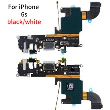 iPhone 6s Full Şarj Kulaklık Soketi (Siyah)