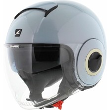 Shark Nano Helmet Blank Gloss Pearl Blue