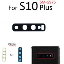 Samsung Galaxy S10 Plus Arka Kamera Camı Lens Yapışkanlı