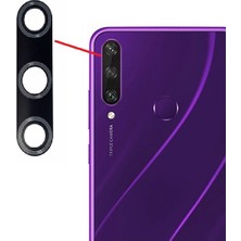 Tkgz - Y6P Arka Kamera Camı Lens Yapışkanlı