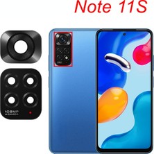 Xiaomi Redmi Note 11S Arka Kamera Camı Lens Yapışkanlı