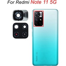 Xiaomi Redmi Note 11 5g Arka Kamera Camı Lens Yapışkanlı