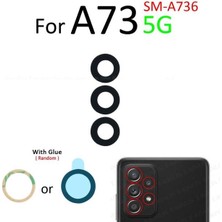 Samsung Galaxy A73 (4g) Arka Kamera Camı Lens Yapışkanlı