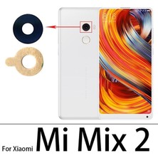 Xiaomi Mi Mix 2 Arka Kamera Camı Lens Yapışkanlı